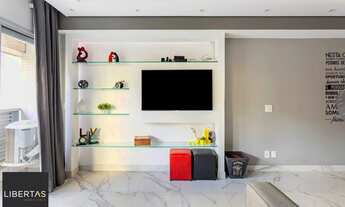 Imagem 4: 1 Dormitório Mobiliado no Trend Nova Carlos, com sacada, churrasqueira