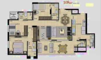 Imagem: Apartamento no Botânico, Quintessence