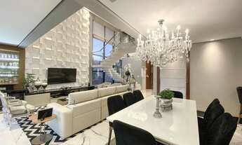 Imagem 7: Casa venda e locação no Cond. Alphaville II, 300m² úteis, mobiliada, decorada com 4 quarto