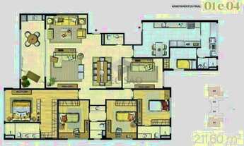 Imagem 2: Apartamento 4 Quartos à venda, 4 quartos, 1 suíte, 3 vagas, Vila da Serra - Nova Lima/MG