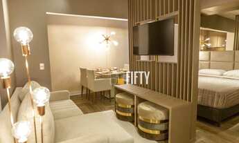 Imagem 2: Apartamento com 1 dormitório para alugar, 49 m² por R$ 5.990,00/mês - Brooklin - São Paulo