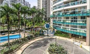 Imagem 3: Apartamento com 3 dormitórios para alugar, 124 m² por R$ 9.128/mês - Barra da Tijuca - Rio