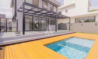 Imagem 2: Lindo sobrado no condomínio Quinte Essence com 1 suíte master mais 2 suítes à venda no bai