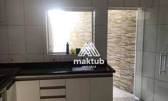 Imagem 3: Sobrado com 3 dormitórios para alugar, 138 m² por R$ 3.838,00/mês - Vila Alzira - Santo An