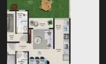 Imagem 7: LNC-100 2 QTS SUÍTE VARANDA ELEVADOR LAZER CLUB NOVO MCMV SUBSÍDIO 55MIL PERTO DE LARANJEI