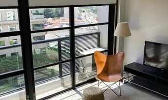 Imagem 3: Loft duplex mobiliado e decorado com serviços para aluguel tem 45 m2 com 1 suíte- 1 vaga