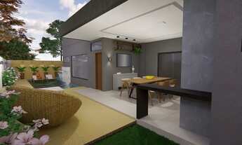 Imagem 5: Casa Térrea no Alphaville - lado da sombra