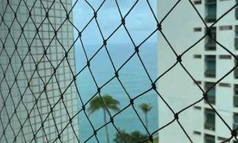 Imagem 7: Apto mobiliado 3 dorm, st, 2 vagas cobertas, lazer total com vista para Praia Enseada e ma