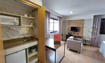 Imagem 4: Flat Transamerica Bela Cintra, disponível para venda com 27m², 1 dormitório e 1 vaga