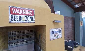 Imagem 3: Casa documentada a venda na Estufa 2 em Ubatuba , churrasqueira, fogao a lenha