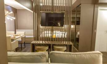 Imagem 4: Apartamento com 1 dormitório para alugar, 49 m² por R$ 5.990,00/mês - Brooklin - São Paulo