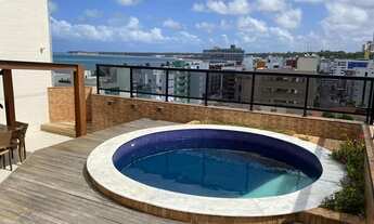 Imagem 2: Cobertura a 100 metros da orla do cabo branco