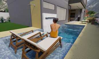 Imagem 6: Casa Térrea no Alphaville - lado da sombra