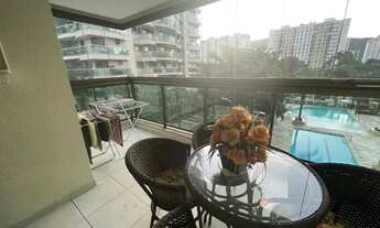 Imagem 1: Apartamento para aluguel com 3 quartos mobiliado na Barra da Tijuca- Rio de Janeiro - RJ