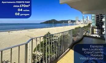 Imagem 1: Apartamento Aluguel, frente mar R$6.500 4 Suítes com Vista Sensacional