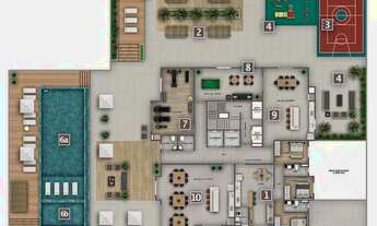 Imagem 6: Apartamento com 1 suíte e 2 dormitórios no bairro Vila Operária em Itajaí