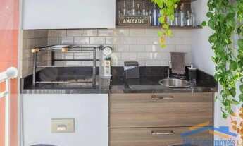 Imagem 4: Apartamento 96m² 3 Dorm Suíte 2 Vagas Varanda c/ Churrasq -V Leopoldina/SP