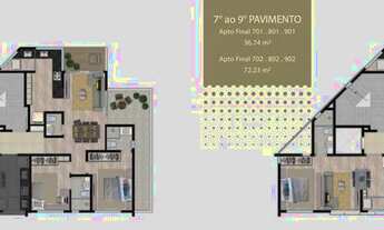 Imagem 5: Apartamento à venda 3 quartos 1 suíte 2 vagas - Santo Agostinho