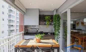 Imagem 5: Apartamento 96m² 3 Dorm Suíte 2 Vagas Varanda c/ Churrasq -V Leopoldina/SP