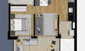 Imagem 6: APARTAMENTO NOVO COM 48 METROS QUADRADOS PRÓXIMO O METRO FRADIQUE COUTINHO