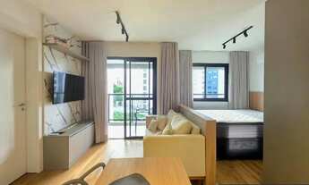 Imagem 4: Apartamento studio bem mobiliado, com ar condicionado! Walk Brigadeiro