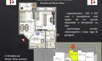 Imagem 5: Apartamento em construção de 1 quarto à venda no Bairro Camobi em Santa Maria