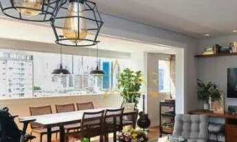 Imagem 2: Apartamento com 3 dormitórios para alugar, 128 m² por R$ 14.641,00/mês - Brooklin Paulista