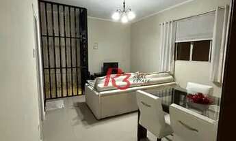 Imagem 3: Apartamento com 2 dormitórios para alugar, 70 m² por R$ 3.731,00/mês - Boqueirão - Santos