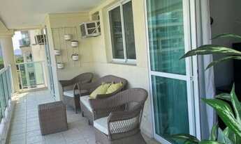 Imagem 3: Apartamento 3 quartos, suíte, dependência completa, varanda, 2 vagas cobertas - Barra