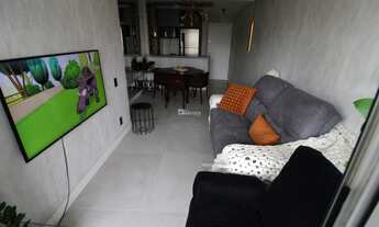 Imagem 3: Lindo Apto com 70 metros e 2 quartos sendo 1 suíte e 1 ar Condicionado e 1 vaga e lazer c