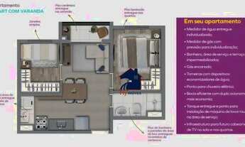 Imagem 5: Apartamento com 2 Quartos à Venda, 37 m² - Freguesia do Ó - São Paulo/SP