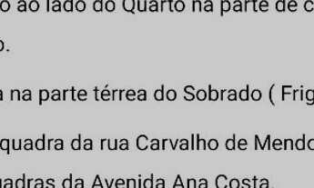 Imagem 6: Quarto individual Vila Belmiro Santos/SP
