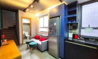 Imagem 3: Apartamento com 1 dormitório para alugar, 53 m² por R$ 4.943,00/mês - Funcionários - Belo