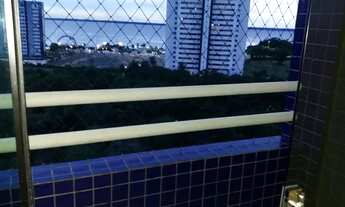 Imagem 5: Cond. Ilhas Gregas (3 quartos) varanda de frente para a praia da Ponta Negra