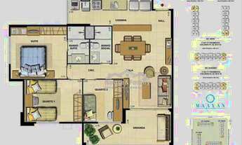 Imagem 5: CIDADE JARDIM MAAYAN - Apartamento 3 quartos com suite no Condominio Maayan no Cidade Jard