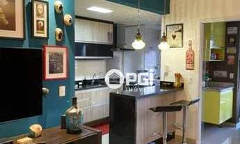 Imagem 2: Apartamento com 2 dormitórios à venda, 90 m² por R$ 660.000 - Bosque das Juritis - Ribeirã