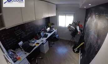 Imagem 7: Apartamento com 2 dormitórios para alugar, 86 m² por R$ 3.029,59/mês - Campestre - Santo A