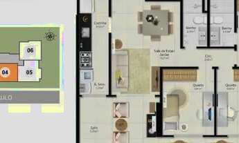 Imagem 2: Venda de apartamento 3/4 Praia da Costa- Edificio Veleiros