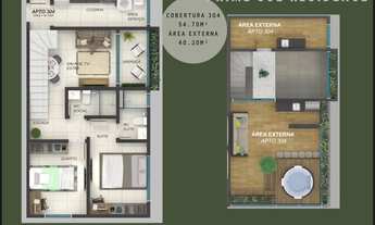 Imagem 6: Cobertura Duplex no Bancário com 2 quartos e área de lazer privativo