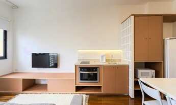 Imagem 2: Apartamento com 1 Quarto para alugar, 24m² - Santa Cecília