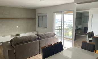 Imagem 2: Apartamento Mobiliado com 4 dormitórios para alugar, 109 m² por R$ 7.655/mês - Tamboré - B