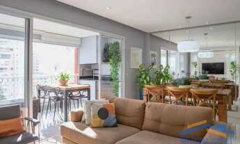 Imagem 2: Apartamento 96m² 3 Dorm Suíte 2 Vagas Varanda c/ Churrasq -V Leopoldina/SP