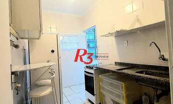Imagem 3: Apartamento com 1 dormitório para alugar, 69 m² por R$ 3.500,00/mês - José Menino - Santos