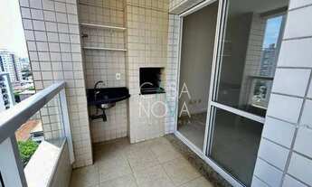 Imagem 2: Apartamento com 3 dormitórios para alugar, 77 m² por R$ 4.400/mês - Ponta da Praia - Santo