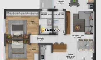 Imagem 5: Apartamento 2 dormitórios à venda Nossa Senhora de Fátima Santa Maria/RS