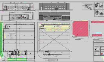 Imagem 2: Galpão industrial para locação no Centro Industrial e Tecnológico (CINTEC) em Santa Bárbar