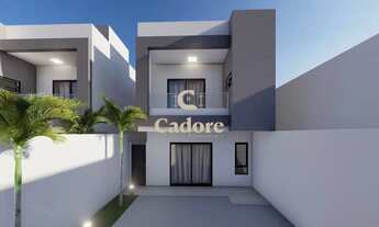 Imagem 2: Sobrado em obras à venda no Novo Mundo com 3/4 sendo 01 suíte (todos com sacada