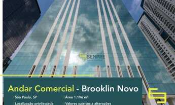 Imagem: Andar Corporativo para alugar, 1.196 m²