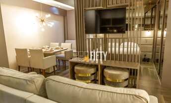 Imagem 3: Apartamento com 1 dormitório para alugar, 49 m² por R$ 5.990,00/mês - Brooklin - São Paulo