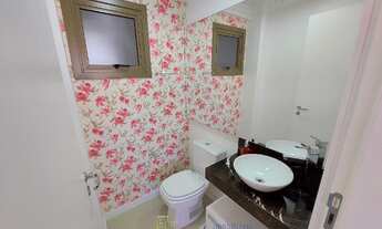 Imagem 6: Apto com 128m² privativos, 3 quartos, sendo 1 suíte e 2 demi-suítes, mobiliado.R$-950-Mil